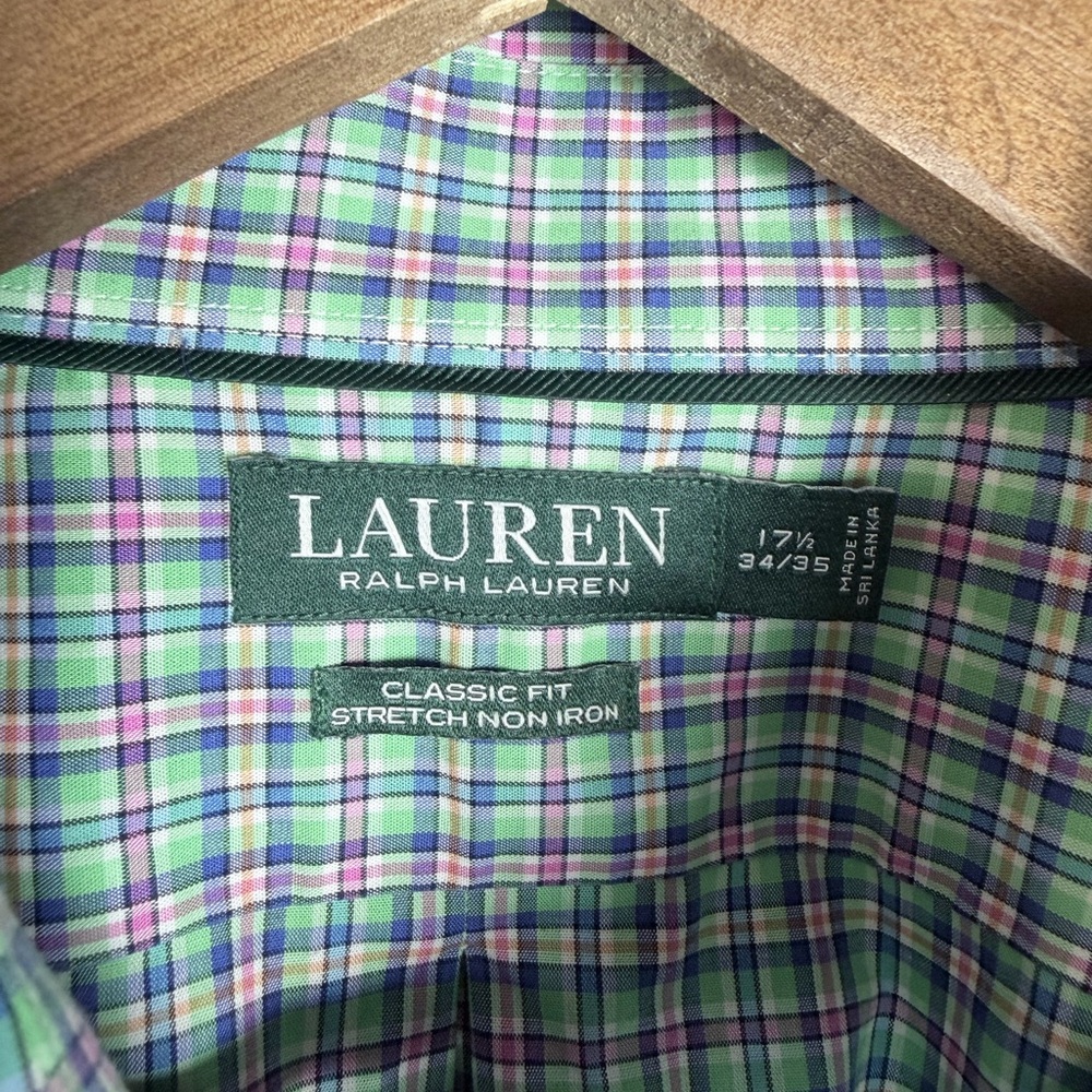 Lauren Ralph Lauren Men's Multicolor Plaid Shirt